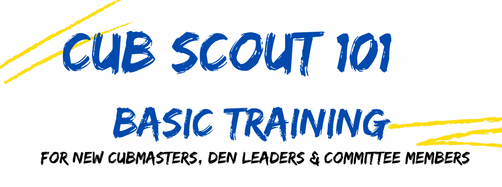 LSC Cub Scout Training Event