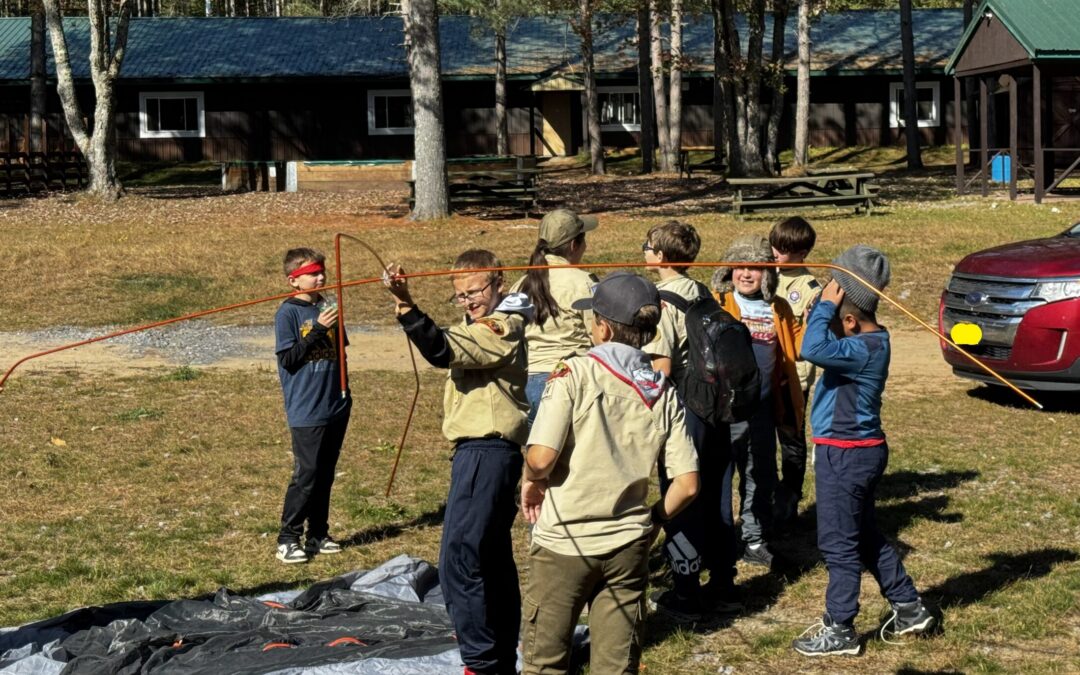 Cub Scout’s Arrow of Light Weekend