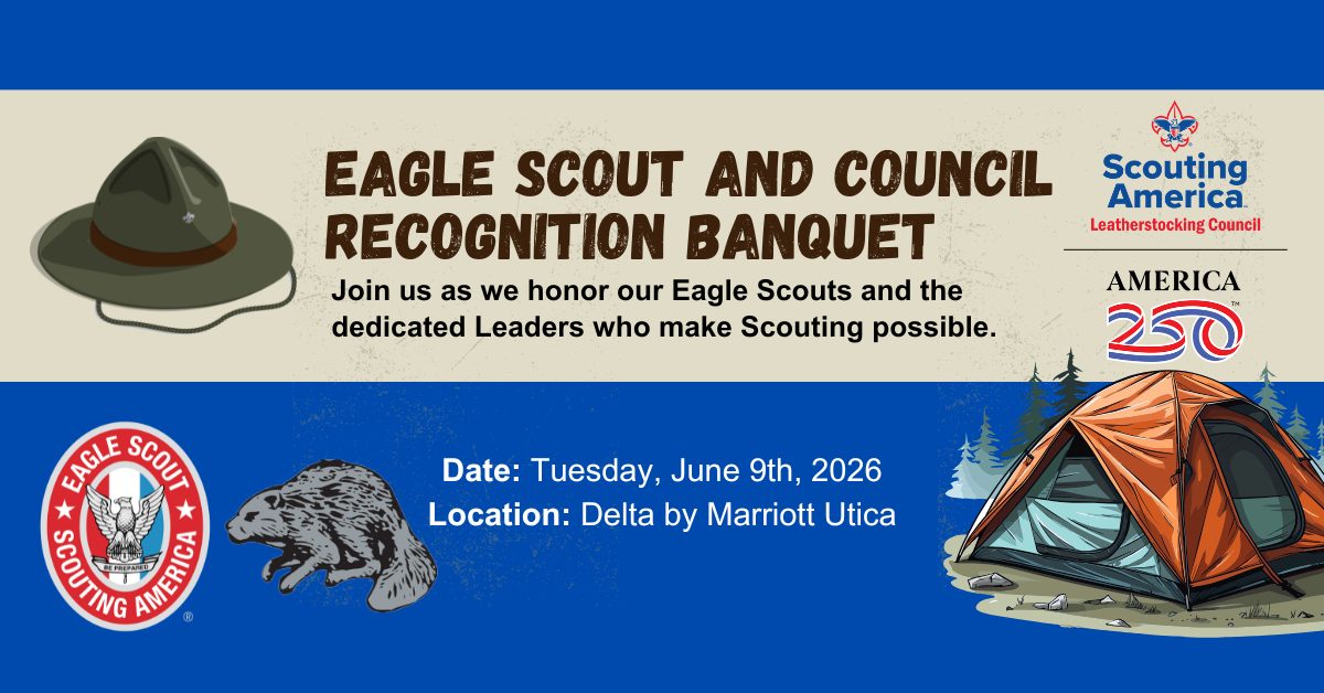 Eagle Scout and Council Recognition Dinner