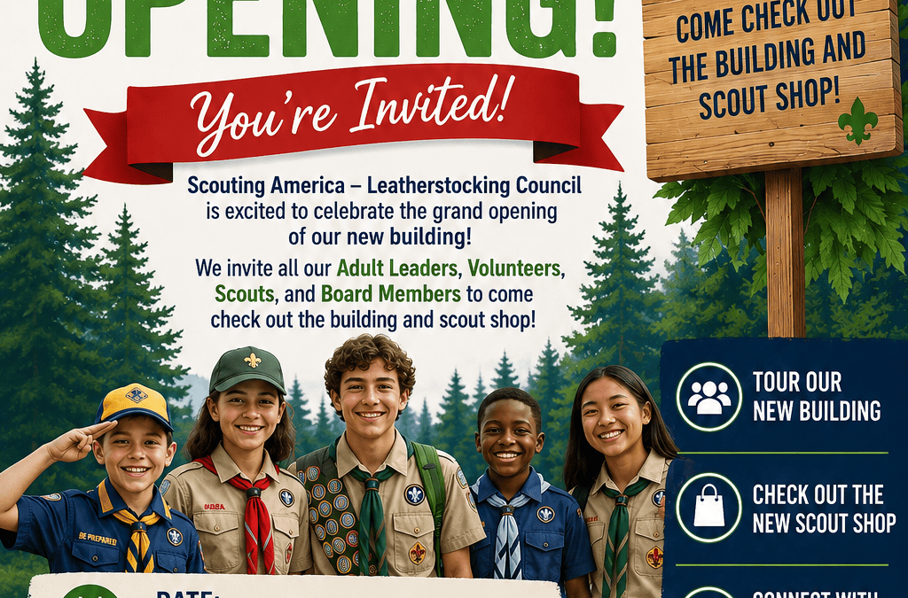 Scout Office Grand Opening