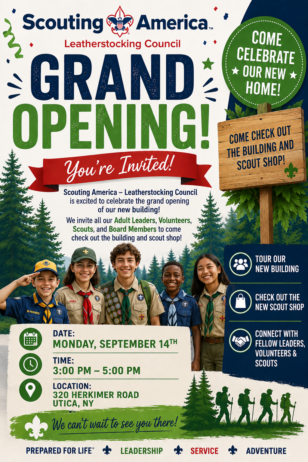 Scout Office Grand Opening